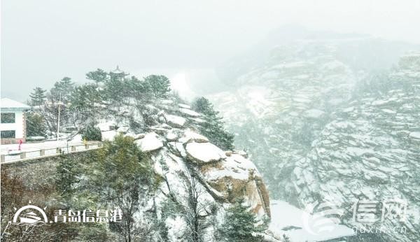 猴年新春第一场雪 北九水银装素裹宛如水墨画