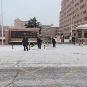 凤台执法中队“迎雪而上”迅速开展扫雪除冰行动