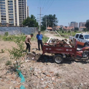 李园街道综合行政执法中队持续整治“乱倾倒建筑垃圾”行为 ...