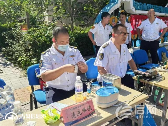 信新相映走进八大湖街道 家电维修服务供不应求