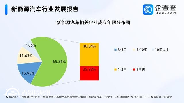 新能源汽车产销两旺 超65%相关企业成立于近三年