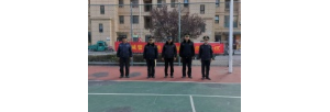 李园街道综合行政执法中队开展垃圾分类宣传进社区活动