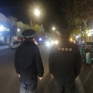 同和执法中队夜间噪音“信用+执法”进行时