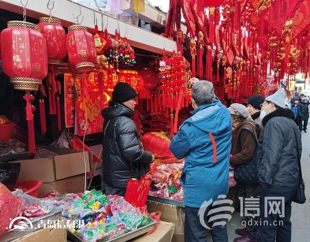 年味渐浓 信网探访李村大集迎新春盛景