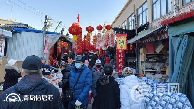 年味渐浓 信网探访李村大集迎新春盛景