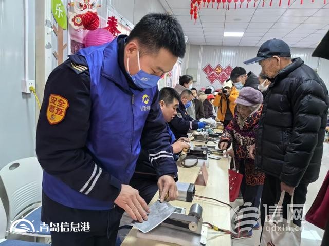 信新相映走进四流北路社区 志愿新面孔“理”出社区新温度