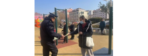 为春意添“绿”，李园街道综合行政执法中队开展“爱绿护绿”普法宣传 ...