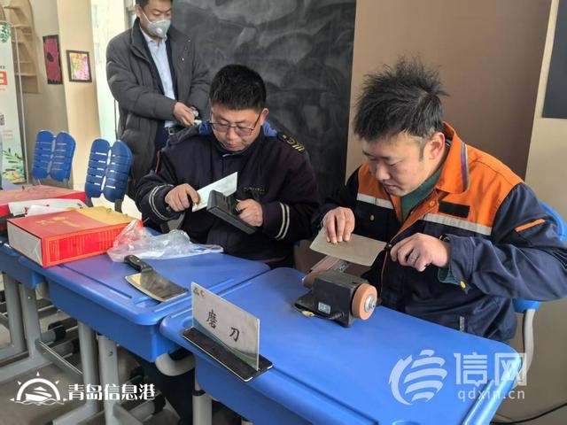 ​台柳路社区开展“红柳情”便民小专场活动 磨刀服务又添“新”力