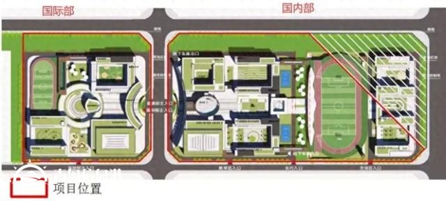 国际部十五年一贯制教学 北京外国语大学附属青岛上合学校计划4月开建