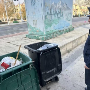 凤台执法中队：街头巡查“较真”让垃圾分类落地生根