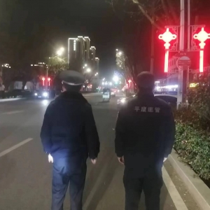 同和中队：夜巡护静稳民心，执法降噪守安宁