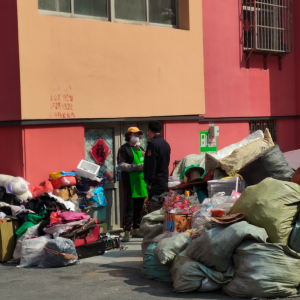 东阁街道执法中队联动居委、物业集中清理小区乱堆乱放 重塑整洁宜居环境 ...