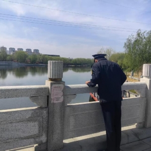 凤台中队 排查水域隐患 守护生态环境